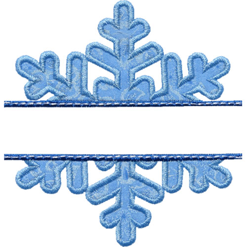 snowflake-name-plate-applique-design