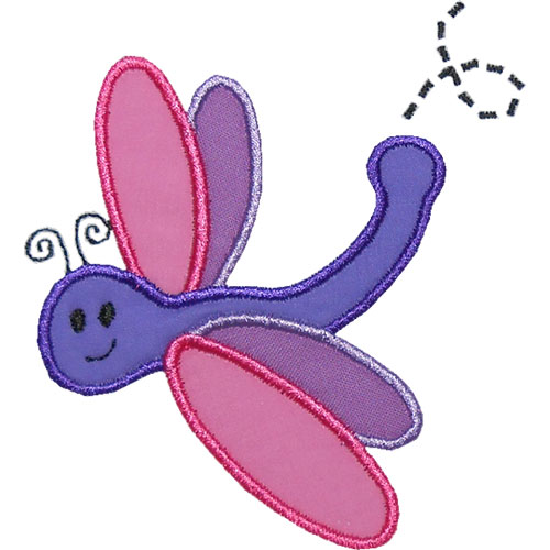 Dragonfly Applique Design